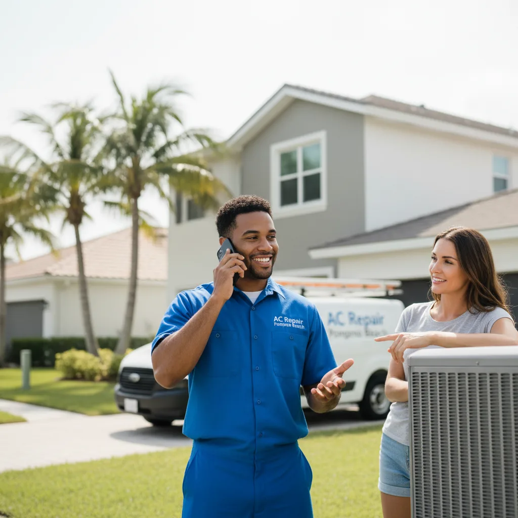 AC Repair Pompano Beach customer support in Grosse Pointe